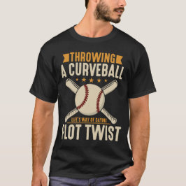 Camiseta A Curveball Plot Twist Funny Sports