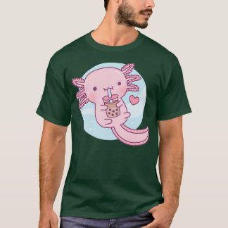 Camiseta A Cute Axolotl le encanta el té de burbuja 1