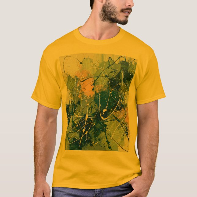 Camiseta A Dance in Green and  Gold (Anverso)
