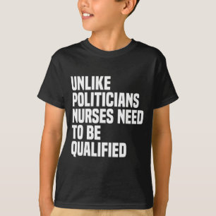 Camiseta A diferencia de los liticians las enfermeras deben