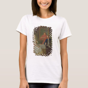 Camiseta A Dinner Conversation (A Man and Woman Drinking at
