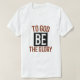 Camiseta A Dios sea la gloria (Diseño del anverso)