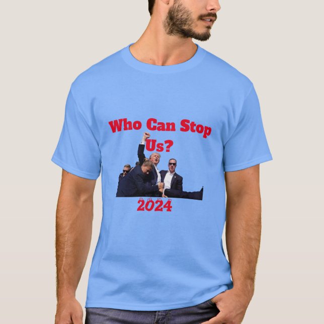 Camiseta A Donald Trump le dispararon (Anverso)