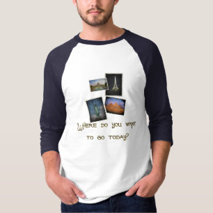 Camiseta ¿A dónde quieres ir?