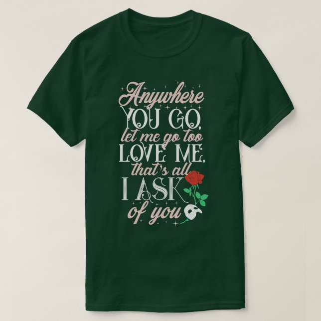 Camiseta A donde vayas (Diseño del anverso)
