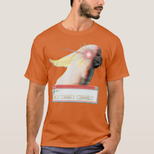 Camiseta A E S T H E T I C angery cockatoo