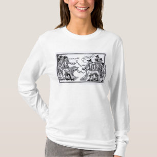 Camiseta A él Pudel, lo muerde Peper