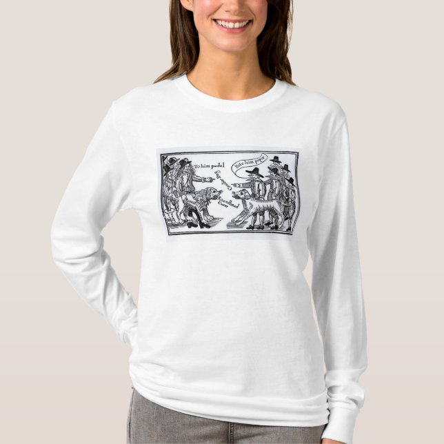 Camiseta A él Pudel, lo muerde Peper (Anverso)