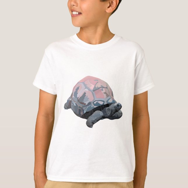 Camiseta A es para Aldabra Tortoise (Anverso)