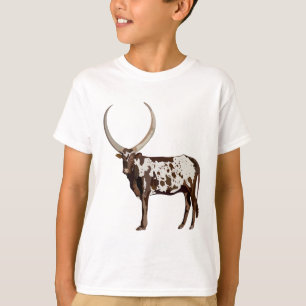 Camiseta A es para Ankole Cattle