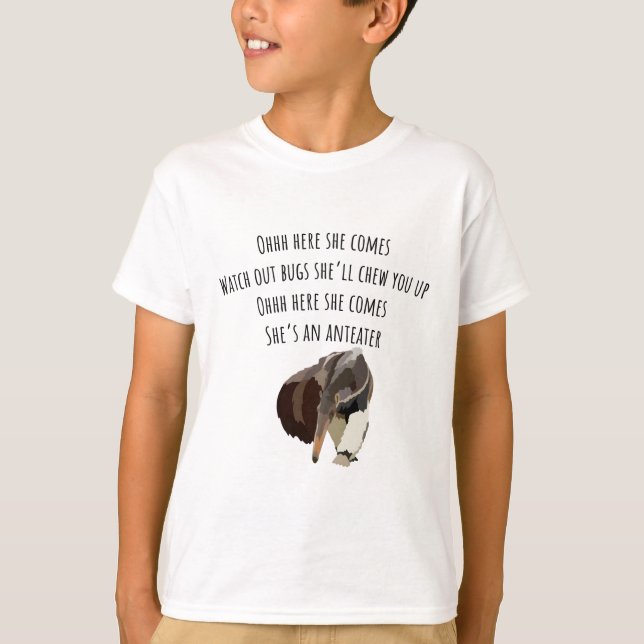 Camiseta A es para Anteater (Anverso)
