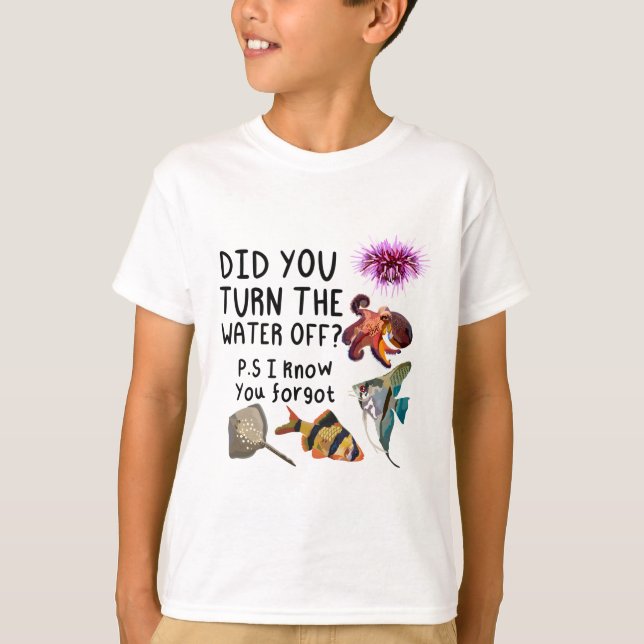 Camiseta A es para Aquarium (Anverso)