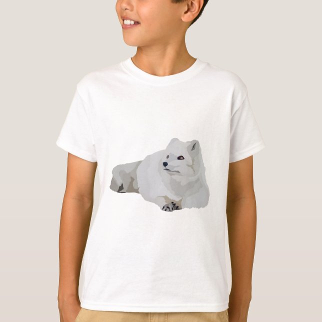 Camiseta A es para Arctic Fox (Anverso)