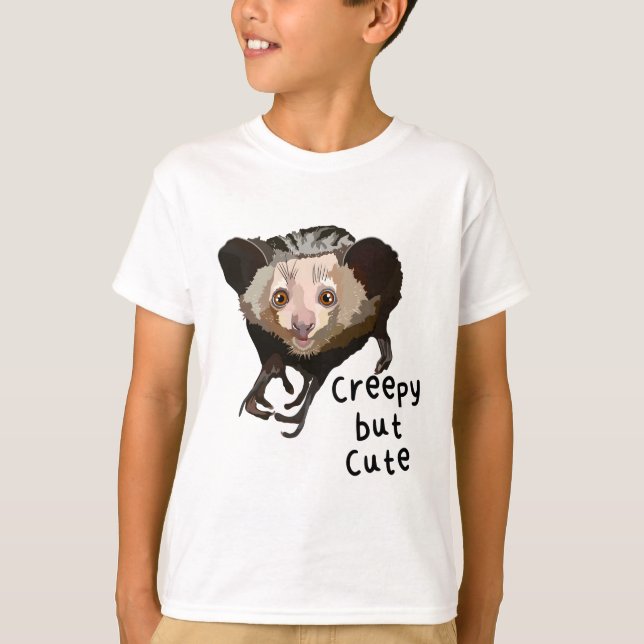 Camiseta A es para Aye Aye Lemur (Anverso)