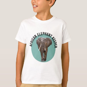 Camiseta A es para el elefante africano