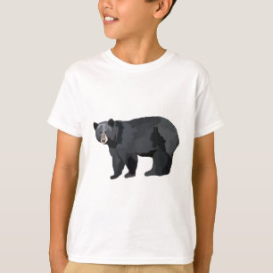 Camiseta A es para el Oso Negro Americano