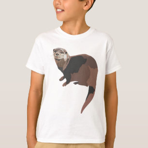 Camiseta A es para el pequeño angosto asiático