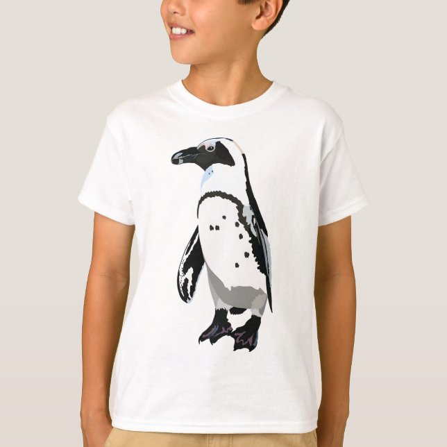 Camiseta A es para el pingüino africano (Anverso)