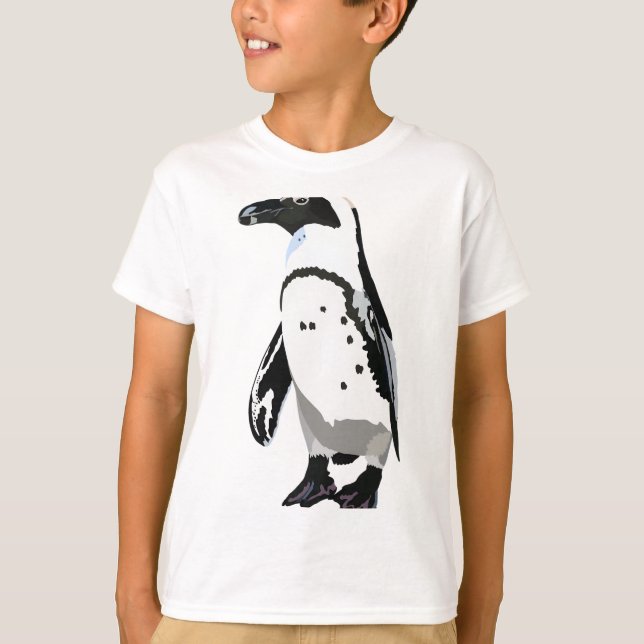 Camiseta A es para el pingüino africano (Anverso)