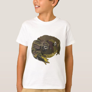 Camiseta A es para la rana africana de toros