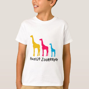 Camiseta A es para la tía Zookeeper