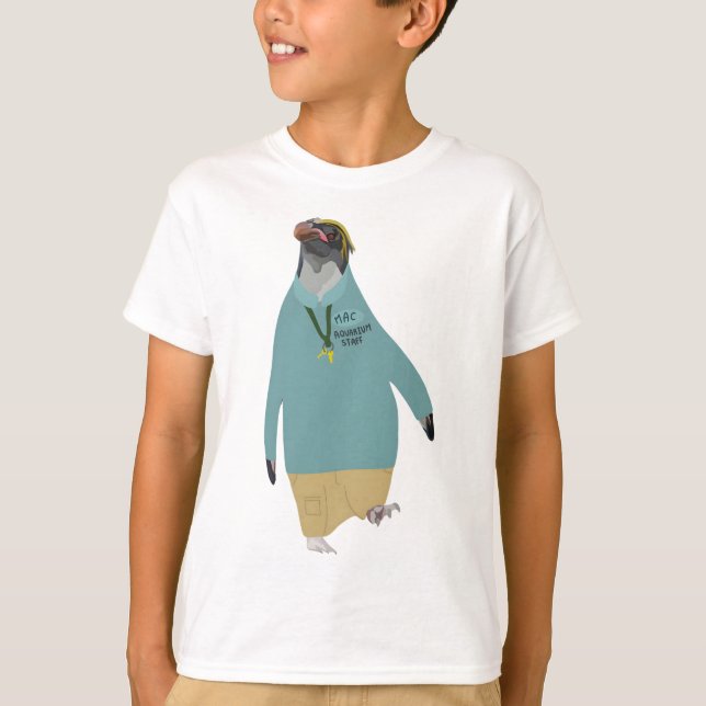 Camiseta A es para los animales como Zookeepers (Anverso)