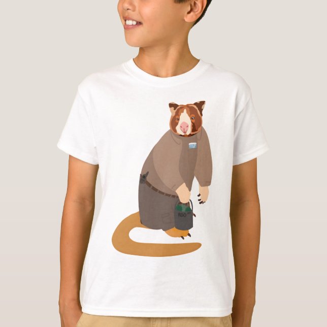 Camiseta A es para los animales como Zookeepers (Anverso)