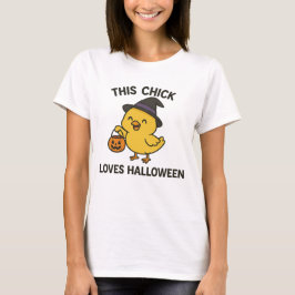Camiseta A esta chica le encanta Halloween
