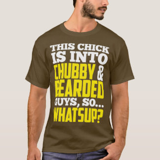 Camiseta A esta chica le gustan los chicos barbudos gorrone