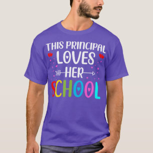 Camiseta A esta directora le encanta su escuela, Valentin