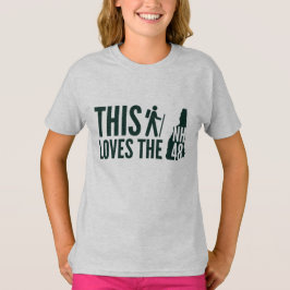 Camiseta "A esta excursionista le encanta el NH48", un té d