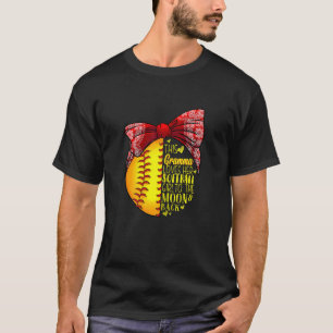 Camiseta A Esta Gramma Le Encanta El Softbal Chica