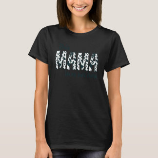 Camiseta A esta mamá le encanta el patrón de vaca del Día d