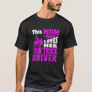 Camiseta A Esta Mamá Le Encanta Su Conductora De Camión De