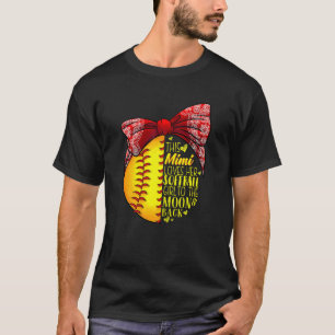 Camiseta A Esta Mimi Le Encanta El Softball Chica
