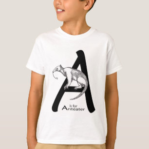 Camiseta A está para el Anteater