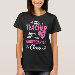 Camiseta A esta profesora le encanta su clase de guardería 