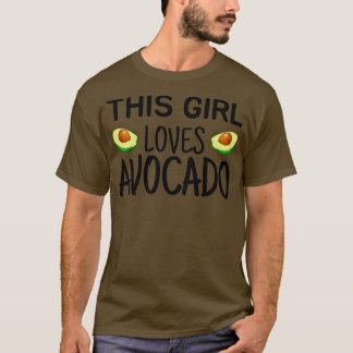 Camiseta A este Chica le encanta el aguacate