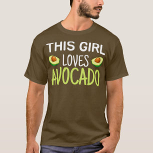 Camiseta A este Chica le encanta el aguacate clásico TShirt