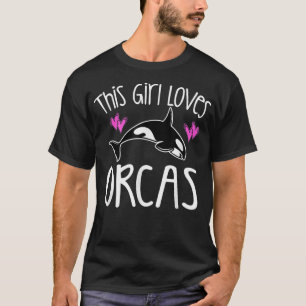 Camiseta A ESTE CHICA LE ENCANTA EL Asesino ORCAS Whale Cut