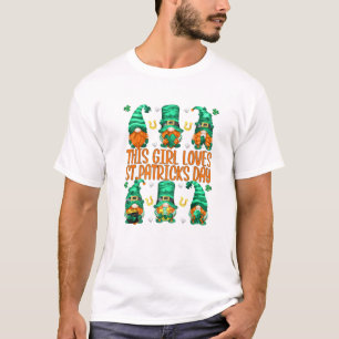 Camiseta A este Chica le encanta el Día de St. Patricks - F