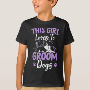 Camiseta A Este Chica Le Encanta Groom Dogs Fur Artist Furo
