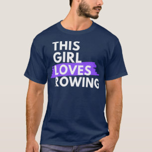 Camiseta A este chica le encanta remar