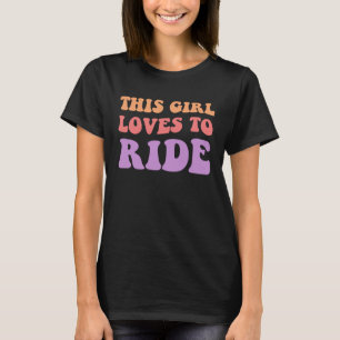 Camiseta A Este Chica Le Encanta Viajar En Bicicleta De Cic