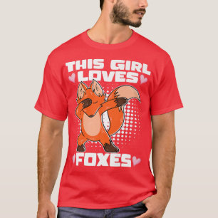 Camiseta A este Chica le encantan los zorros con la camiset