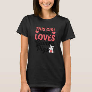 Camiseta A este Chica realmente le encanta la cerveza guine