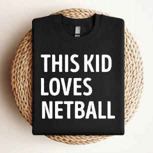 Camiseta A Este Chico Le Encanta El Amante De Netball