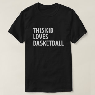 Camiseta A este chico le encanta el jugador de baloncesto