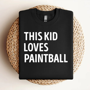 Camiseta A este chico le encanta Paintball Funny Paintball