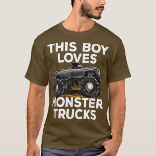 Camiseta A este chico le encantan los camiones monopolios G